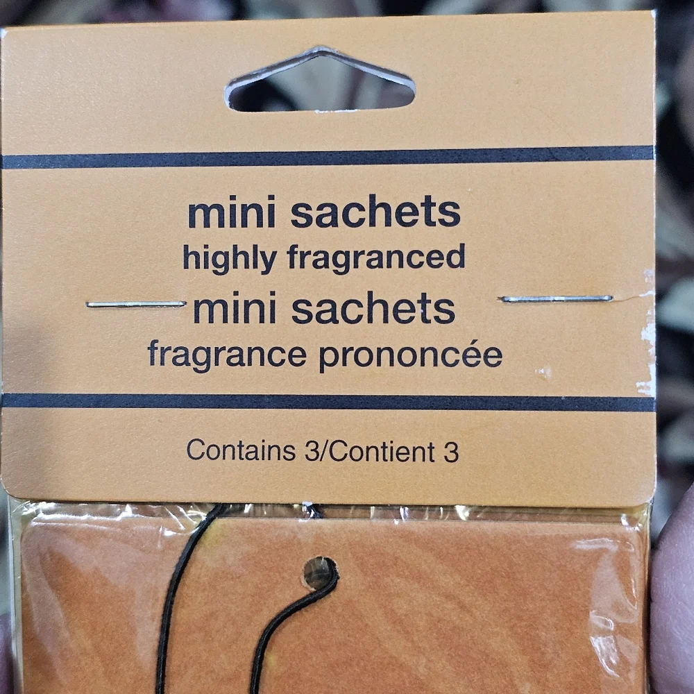Pier One - 2 Mini Sachets  EMBER / Rouge Ardent Made in USA L👀K Vintage